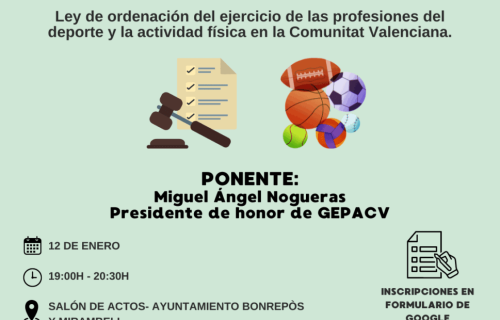 GEPACV. Jornada formativa llei 12-01