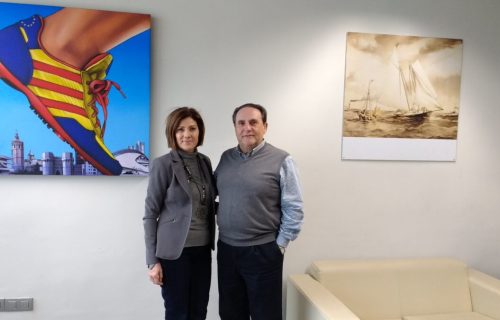 Maite Girau y M.A.Nogueras